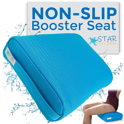 Star Splash Whirlpool Sitzkissen rutschfest, 38 x 30 x 12 cm – ergonomische Sitzerhöhung für Whirlpool und Badewanne