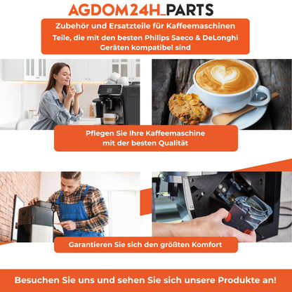 Philips Saeco LatteGo Brühgruppe für Kaffeemaschinen Serie EP12-EP59