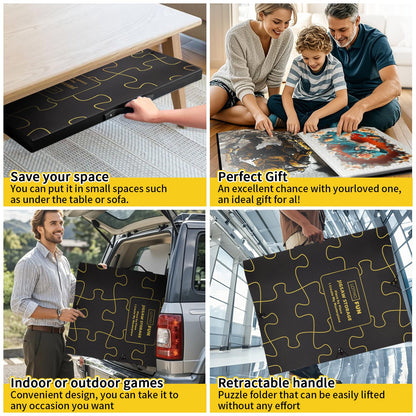 LOTMOFUN Puzzle-Aufbewahrungsordner für 50 Puzzles à 1000 Teile