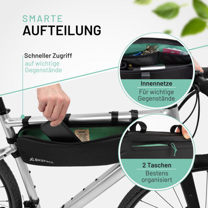 BIKEPACK Rahmentasche BP002 Fahrradtasche für Rennrad & Mountainbike