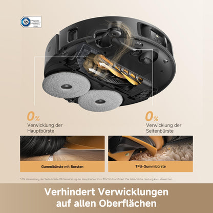 dreame L50s Pro Ultra Saugroboter mit Wischfunktion, schwarz