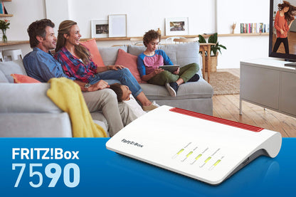 AVM FRITZ!Box 7590 High-End WLAN Router - Generalüberholt