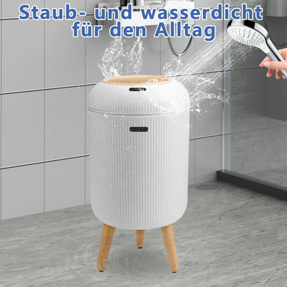 sapisecret Sensor-Mülleimer 10 L, weiss, geruchsdicht, Küche und Bad