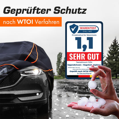 Upgrade4cars Auto Hagelschutzplane Abdeckplane – SUV Grösse L