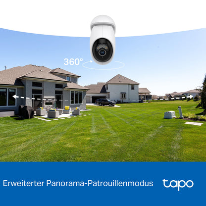 Tapo C560WS 4K 360° WLAN Überwachungskamera Aussen