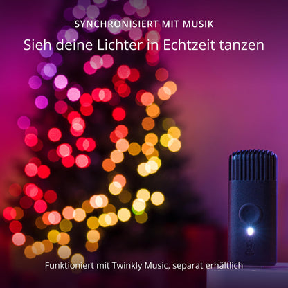 Twinkly Strings 400 LED Smarte Lichterkette RGB+Weiss