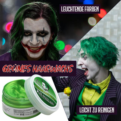 IEEILULU Joker Kostüm Herren Horror Clown Halloween Set - Grösse M