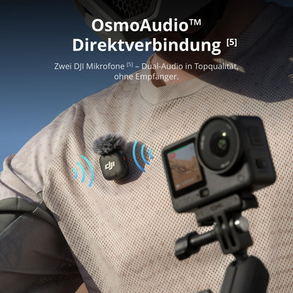 DJI Osmo Action 6 Erweiterte Combo, Action-Cam mit variabler Blende