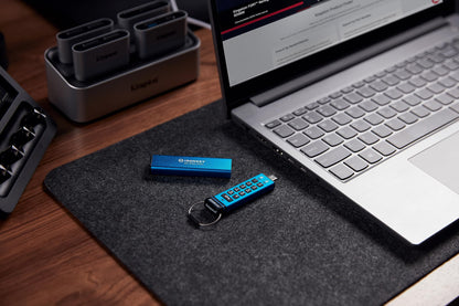 Kingston IronKey Keypad 200C 16GB USB-Stick - Blau