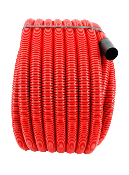 Erdwellrohr M32 mm Elektrorohr unterirdisch – Rot 50 Meter
