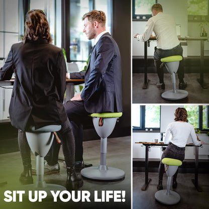 SteinLife Cone Wackelhocker Ergonomisch – Höhenverstellbar