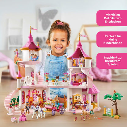 PLAYMOBIL Princess Magic Prinzessinnenschloss mit Königspaar - 71845
