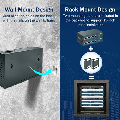 YuanLey 8 Port Gigabit PoE+ Switch, 120W, Unmanaged