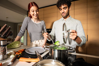 RÖSLE ELEGANCE GLOBE Topfset – 10-teilig Edelstahl Silberfarben