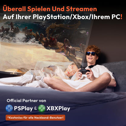 VITURE Pro XR/AR Brille mit 135" 120Hz Display - Mattschwarz