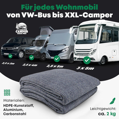 Camper Gear Pro Vorzeltteppich Camping Teppich - 250x500 cm