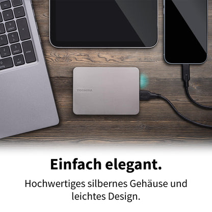 Toshiba Canvio Flex Externe Festplatte 1 TB - HDTX210ESCAA