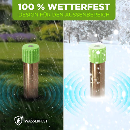 ISOTRONIC Maulwurfabwehr Vibrasonic - Wühlmausschutz ON/Off Schalter