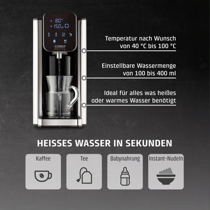 CASO HW 660 Heisswasserspender – Schnell heisses Wasser auf Knopfdruck