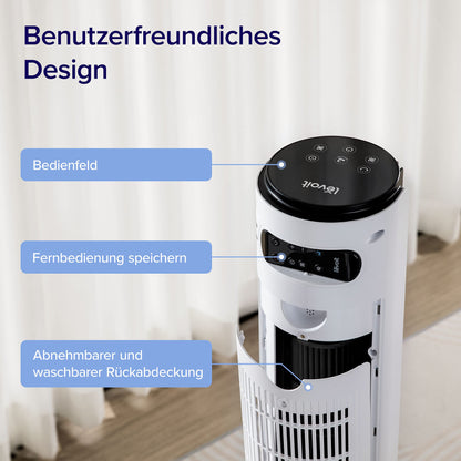 Levoit Turmventilator DC Motor – Leise & Oszillierend