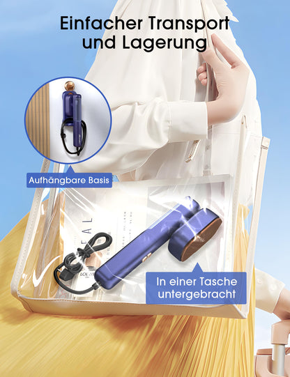 Sundu Dampfglätter 2-in-1 Reisebügeleisen LDYD-1002 mit LED-Anzeige
