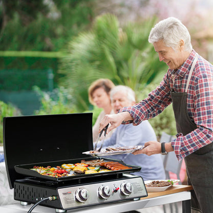 Royal Gourmet Servierwagen 3-Etagen Edelstahl Küchenwagen - 85x50cm