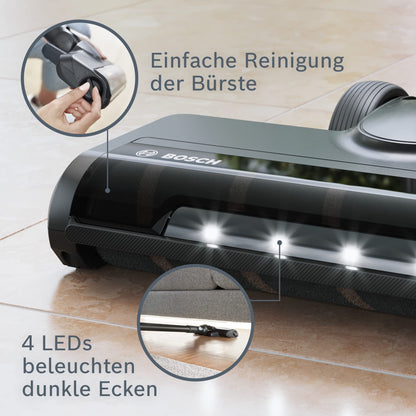 Bosch BHZUHFN Hartboden-Softdüse LED schwarz für Unlimited