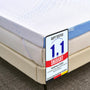 Grbsy PureNest Matratzentopper 180x200 cm, H5/H6, Gel-Memory-Schaum