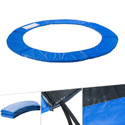 Arebos Trampolin Randabdeckung Federschutz Ø 396 cm blau
