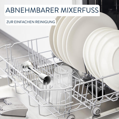 Tefal Jamie Oliver Stabmixer HB95JD10 mit 800 ml Mixbecher