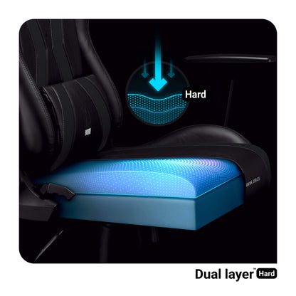 Diablo X-Horn 2.0 Gaming Stuhl Bürostuhl – Schwarz King XL