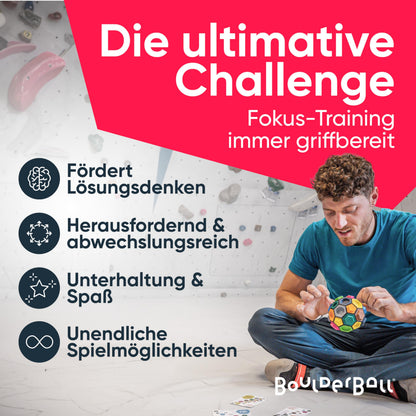 BOULDER BALL Boulderball Basic Kletterball Geschicklichkeitsspiel