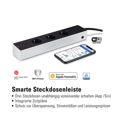 Eve Energy Strip Smarte Dreifach-Steckdosenleiste - HomeKit