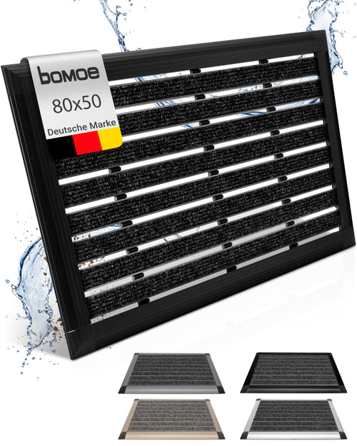 bomoe AluGant Fussabtreter Aussen 50x80 cm Anthrazit