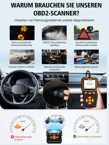 nexzcheck K89 OBD2 Diagnosegerät – KFZ Fehlerauslesegerät
