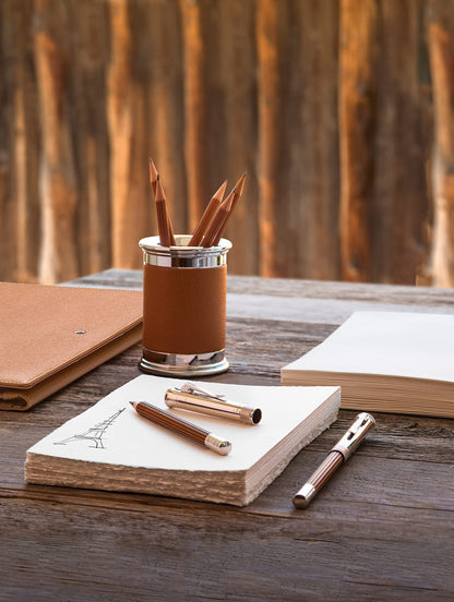 Graf von Faber-Castell Perfekter Bleistift Set – Magnum Braun
