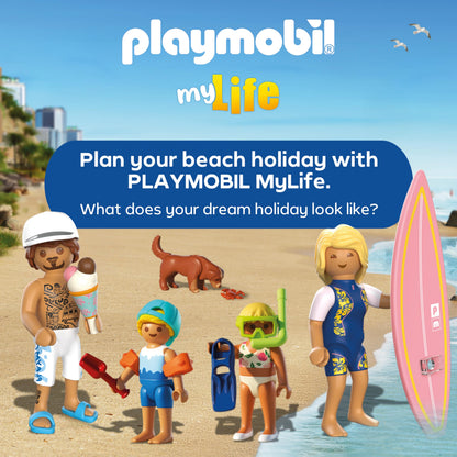 PLAYMOBIL 71904 Eiswagen mit Surfshop, Spielset ab 4 Jahren