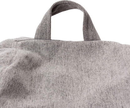 Lumaland Comfort Line Sitzsack | Bodenkissen 120L Hellgrau