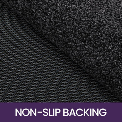 DEXI Sauberlauf Fussmatte 90x150 cm - Schwarz-grau