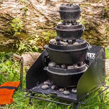 Petromax Feuertopf Tisch – Dutch Oven & Kohle Outdoor Tisch