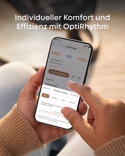 eufy S1 Pro Milchpumpe – tragbar, mit Wärmefunktion und Ladecase