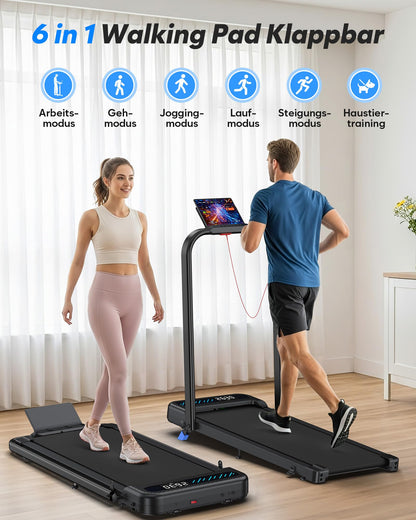 Cardirun Laufband TM037 Klappbar mit Steigung und LED-Display