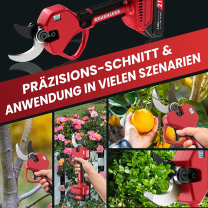 MuatCtarom Akku-Astschere PS01, elektrische Gartenschere, 50 mm