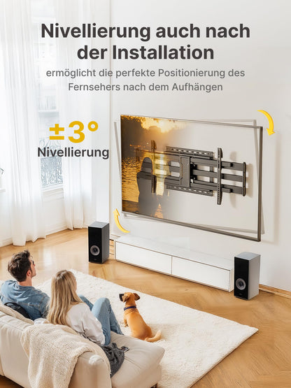 monTEK Langarm 1080mm TV Wandhalterung - 43-90 Zoll