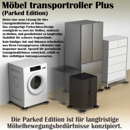 ONEON Möbeltransportroller Plus Parked Edition feststellbar
