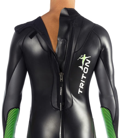 Cressi Triton Man All In One Schwimm-Neoprenanzug 1.5mm Schwarz/Fluogrün XL