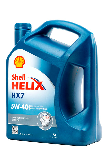 ‎Shell Helix HX7 5W-40 5 Liter Motoröl, bunt