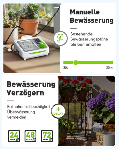 RAINPOINT Automatisches Bewässerungssystem für 20 Zimmerpflanzen