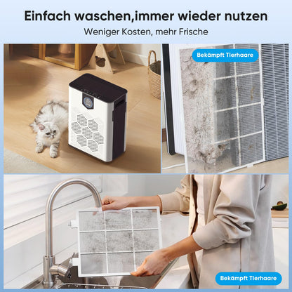 PuraAir Pro L350 Luftreiniger – Allergiker & Grosse Räume