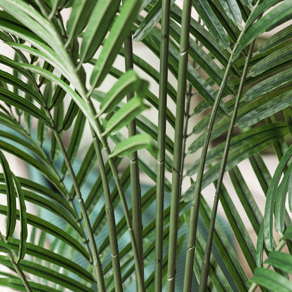 CROSOFMI Künstliche Palme 150 cm Kunstpflanze im Topf